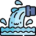 drainage system icon