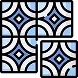 loose tiles or damaged caulking