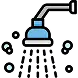 outdated shower icon