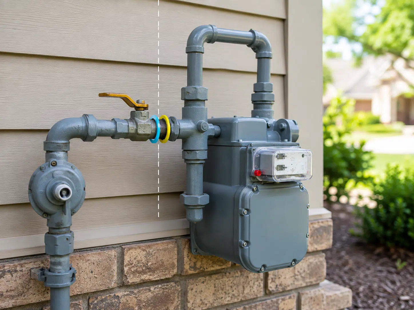 Residential Gas Meter and Piping Inspection