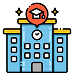 University building icon