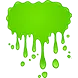Green slime or liquid dripping downward, representing wet or unusually green patches indicating a potential underground leak.