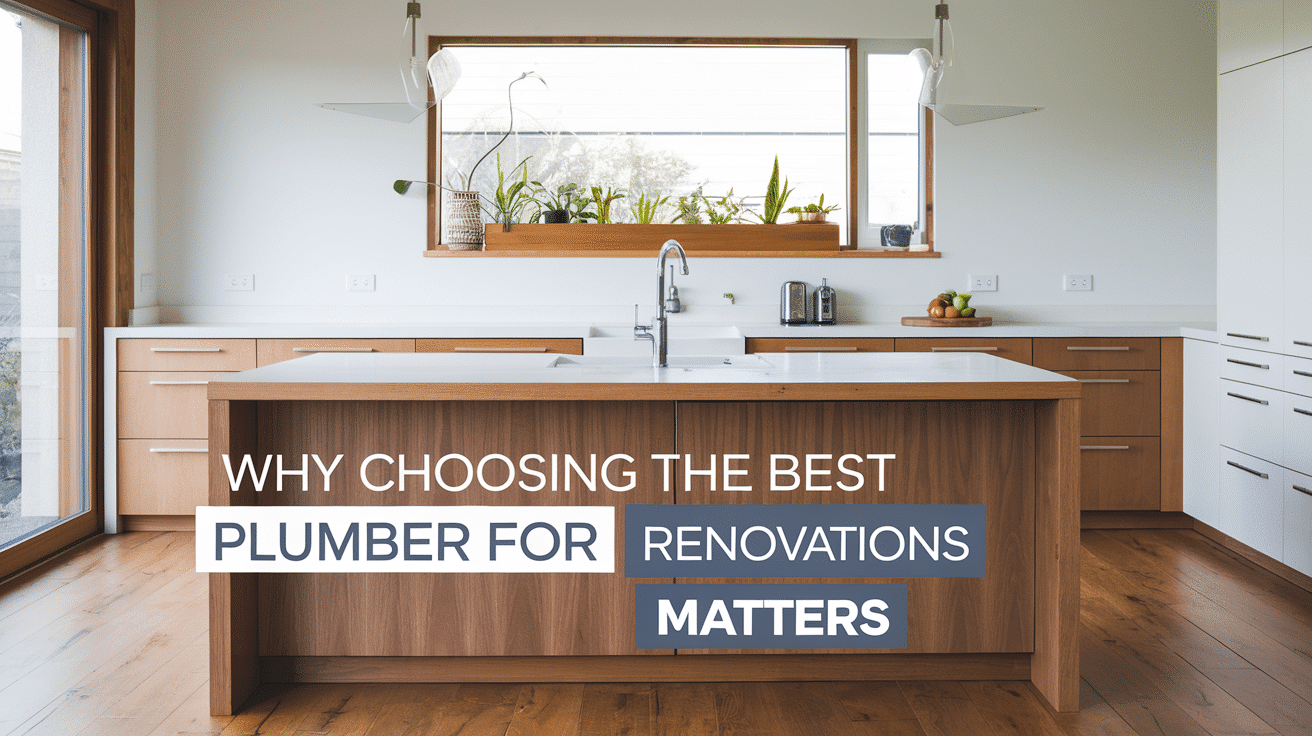 Best plumber for renovations