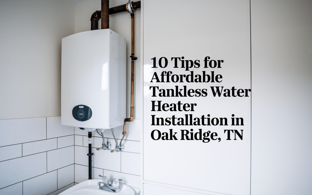 Tankless water heater installation Oak Ridge TN Affordable tankless water heater Oak Ridge Tankless water heater cost Oak Ridge TN Best tankless water heater installers Oak Ridge