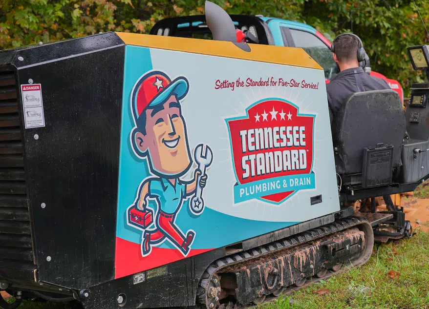 A piece of construction equipment with a