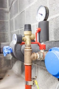 Image of a booster pump setup