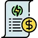 high utility bills icon
