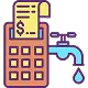 high water bills icon