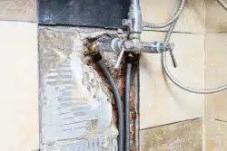 leaks on shower