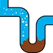 pipe clogged icon