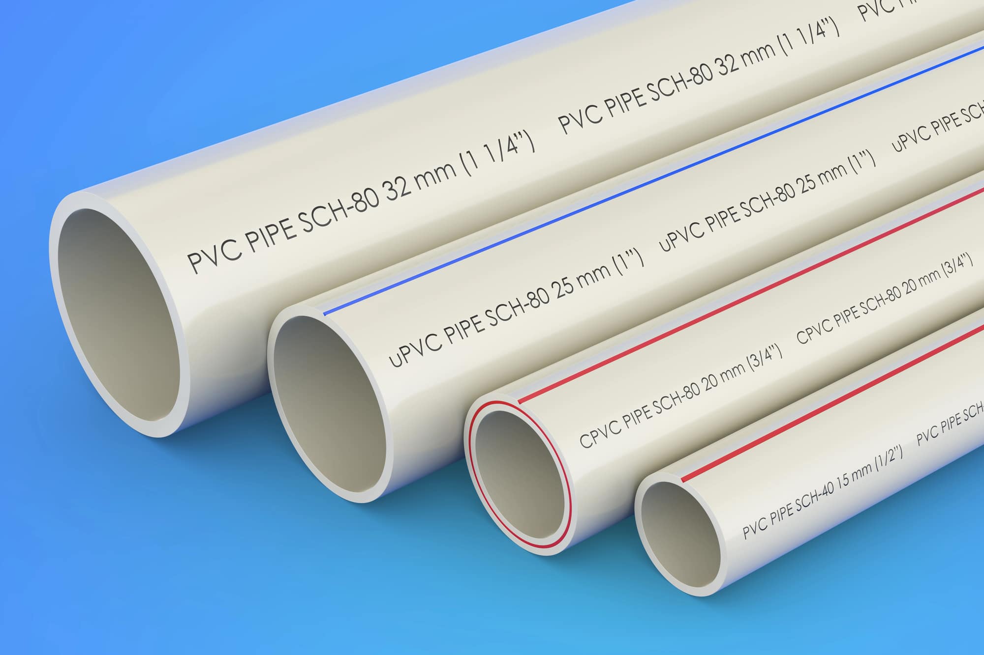 pvc pipes
