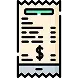 Icon of a utility bill or receipt with a dollar sign, representing a sudden increase in water costs.