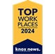 Top Work Places badge