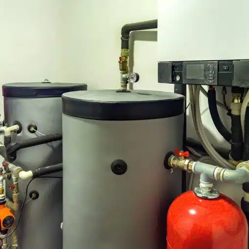 the new boiler room in the house
