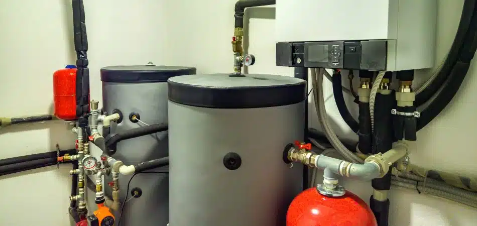 the new boiler room in the house