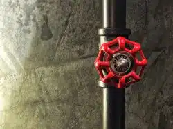 water main shutoff valve